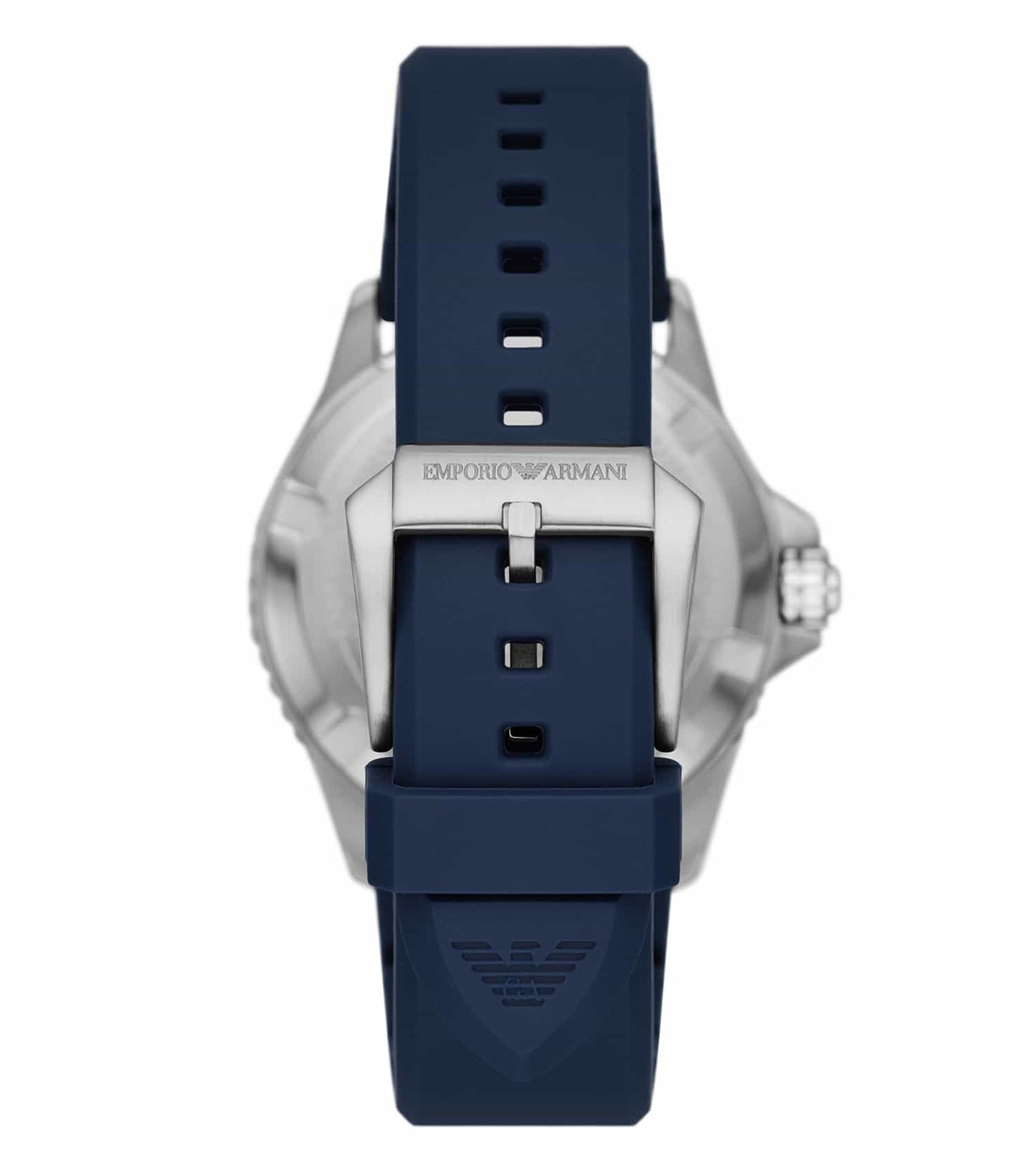 Men Diver Quartz Watch 42mm with Blue Strap