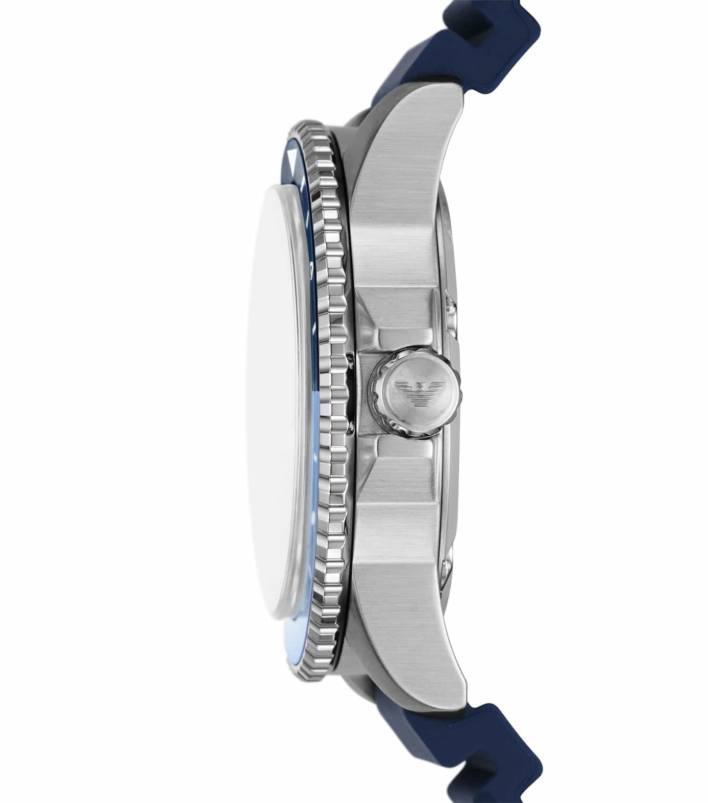 Men Diver Quartz Watch 42mm with Blue Strap