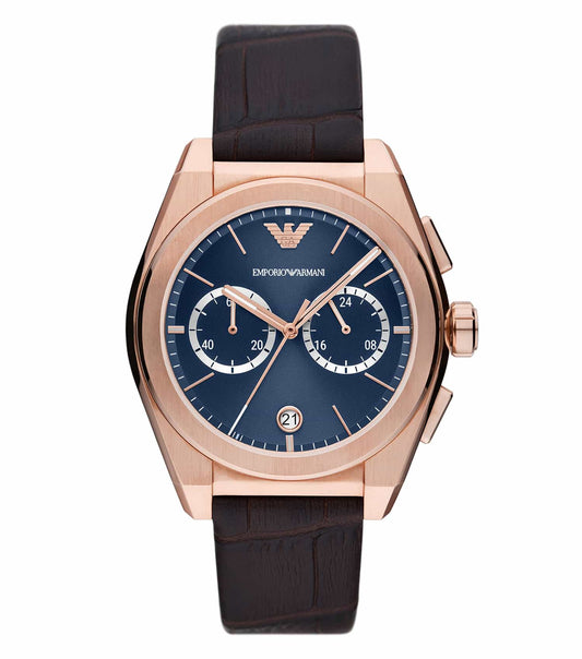 Emporio Armani quartz watch AR11563 in close-up view; stylish silver mesh band with elegant grey dial showcases refined craftsmanship.