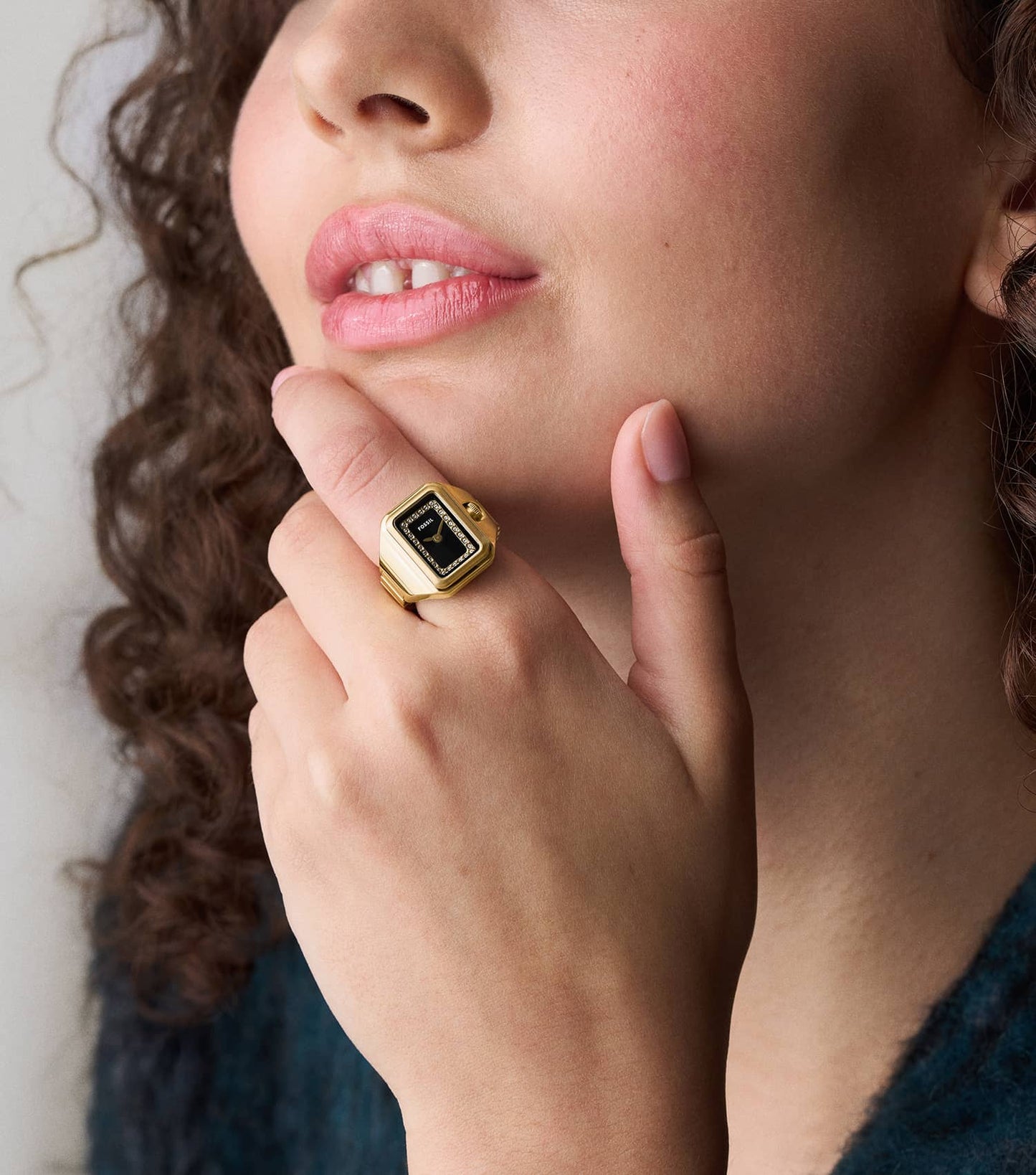 Women Raquel Watch Ring Quartz/2 Hand Watch Less Than 22mm