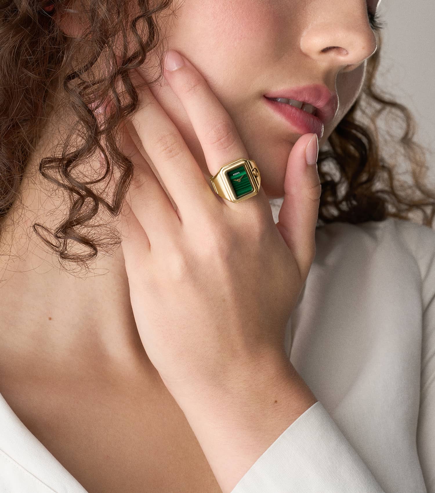 Women Raquel Watch Ring Quartz/2 Hand Watch Less Than 22mm