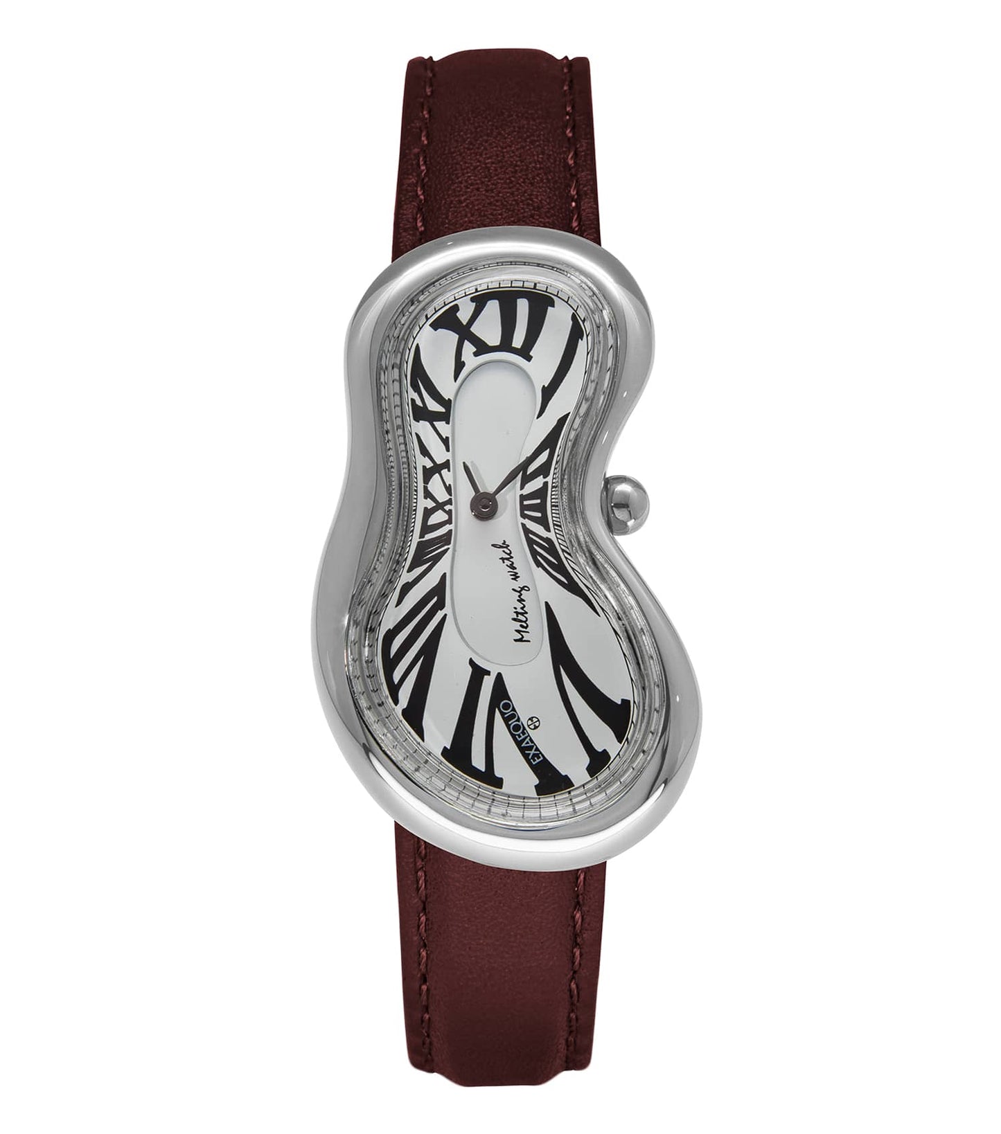 Unisex Classic Melting Watch Ronda 751-1 Watch 47x28mm
