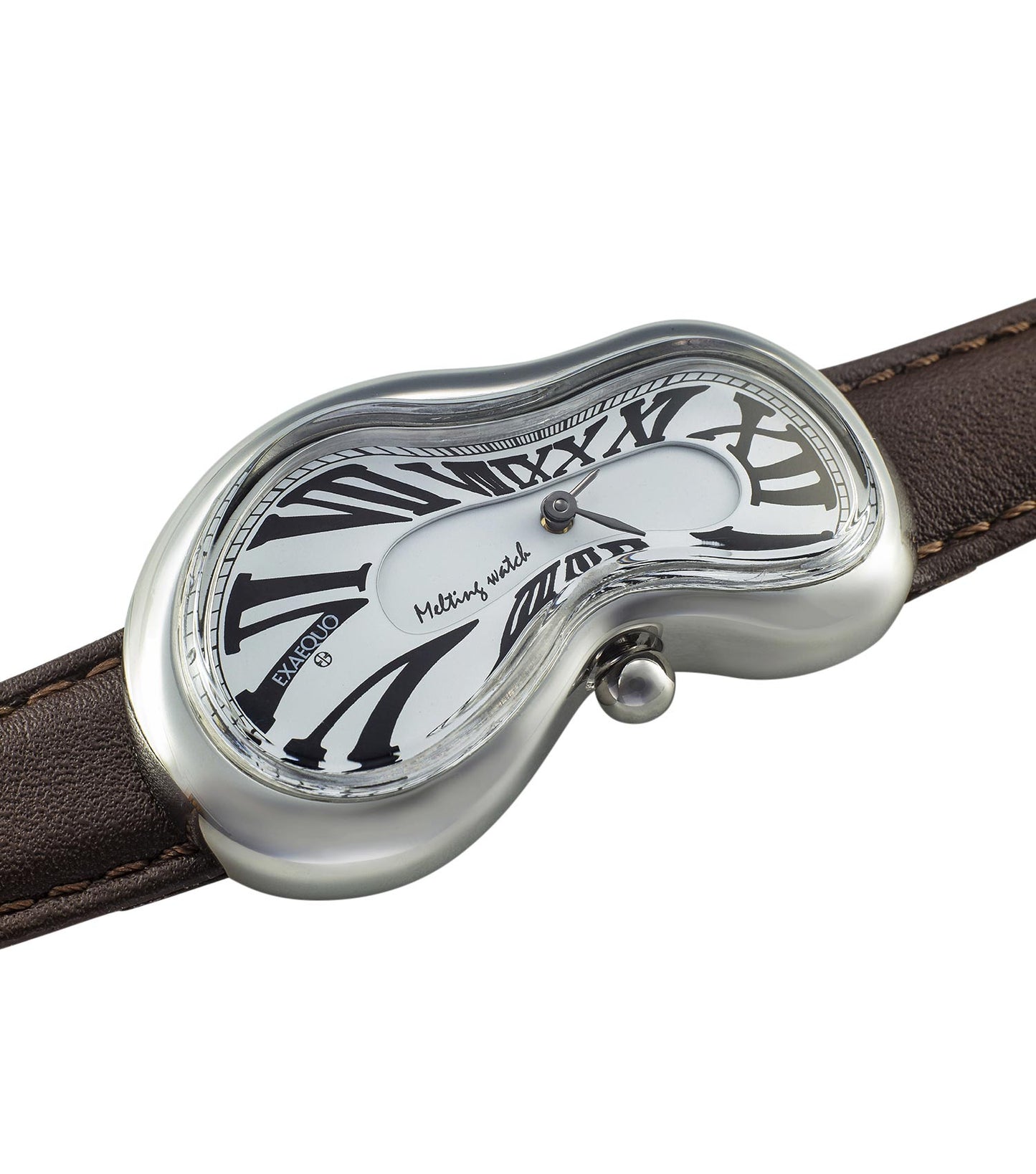 Unisex Classic Melting Watch Ronda 751-1 Watch 47x28mm