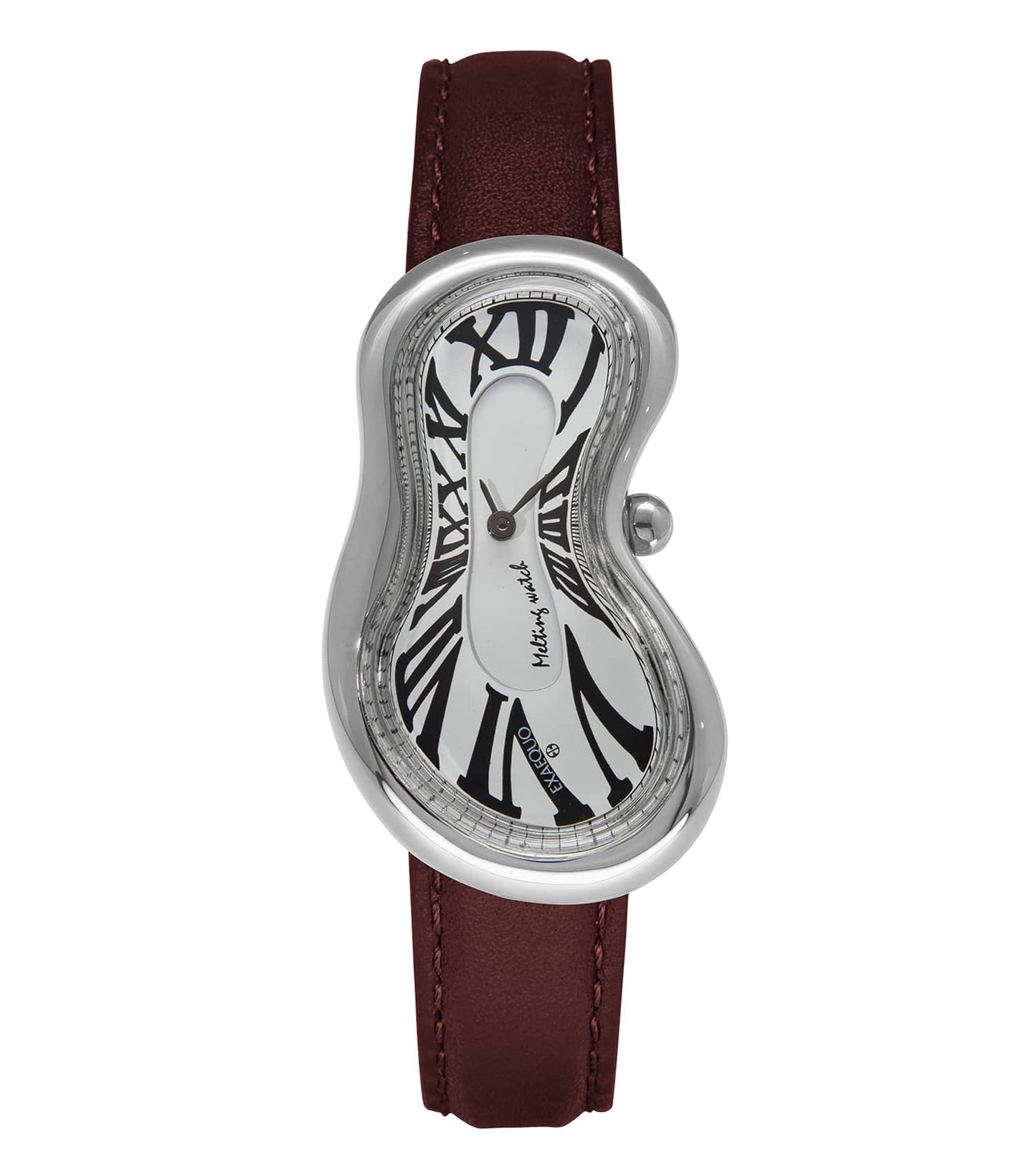 Unisex Classic Melting Watch Ronda 751-1 Watch 47x28mm