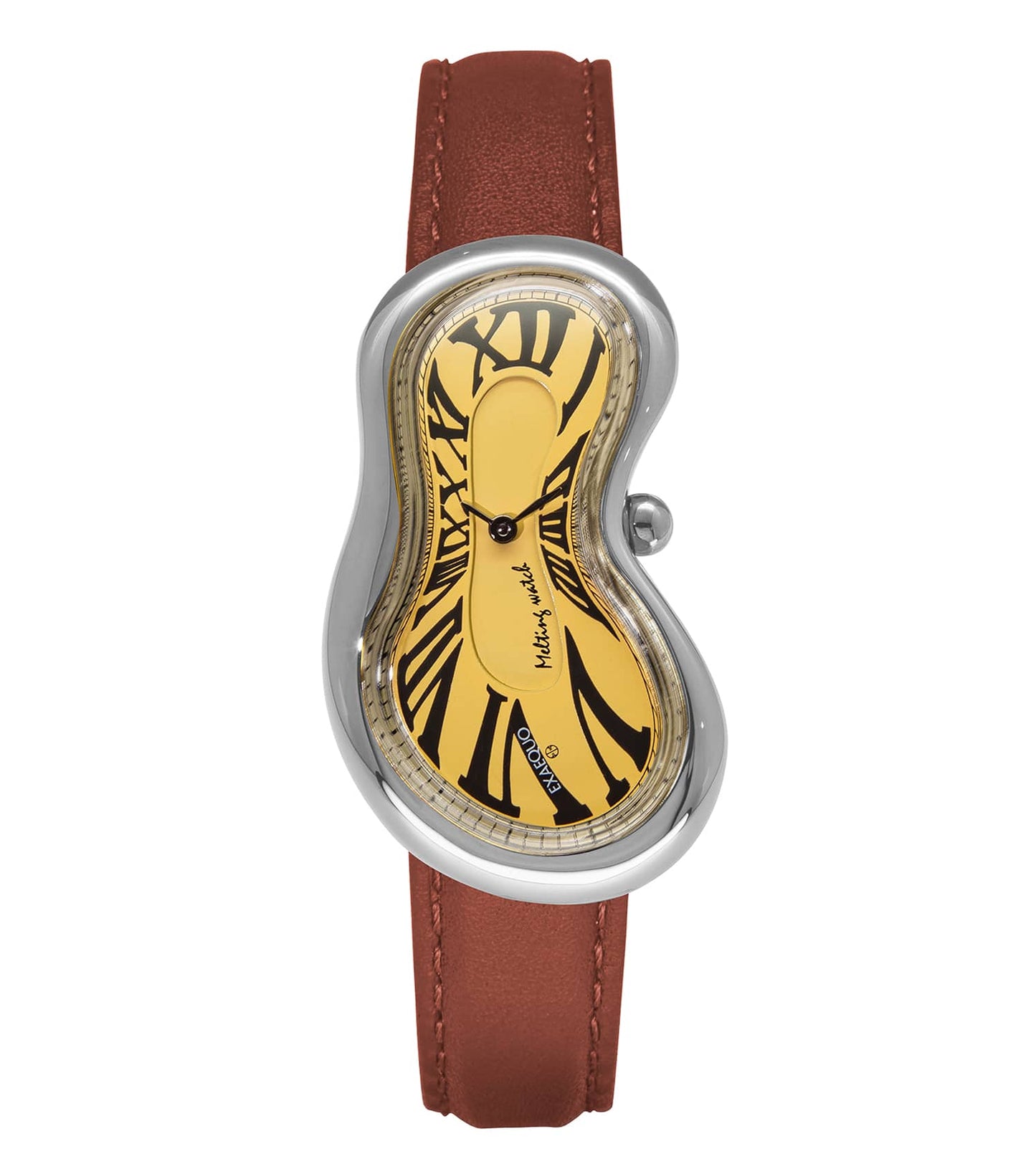 Unisex Classic Melting Watch Ronda 751-1 Watch 47x28mm
