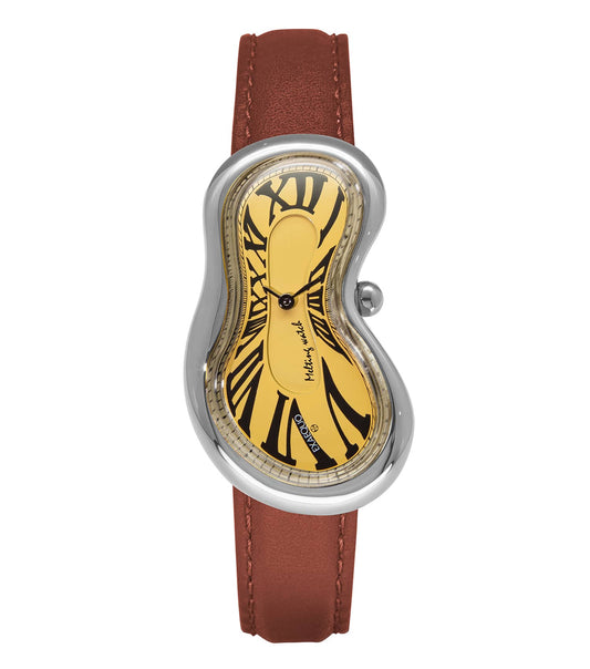 Unisex Classic Melting Watch Ronda 751-1 Watch 47x28mm