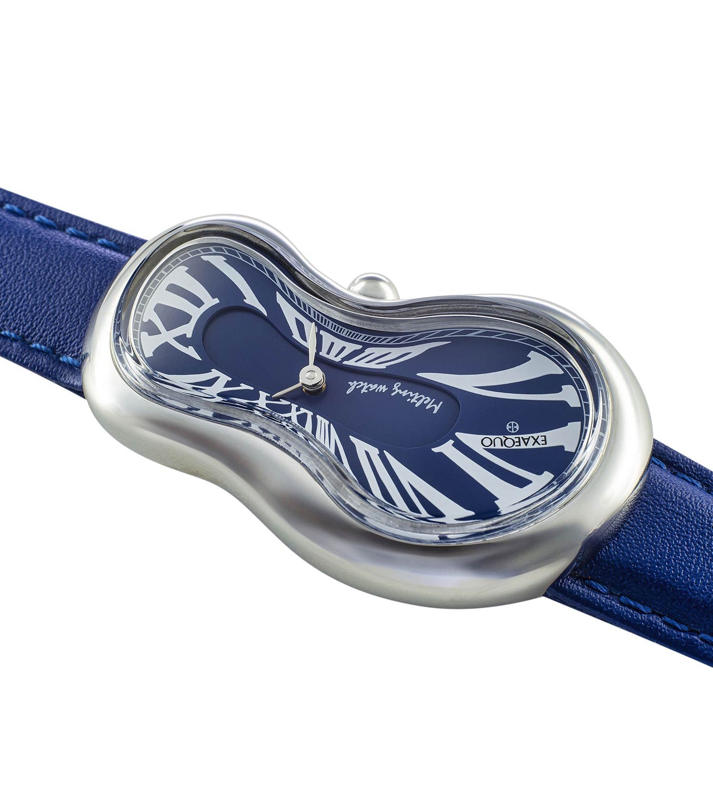 Unisex Classic Melting Watch Ronda 751-1 Watch 47x28mm