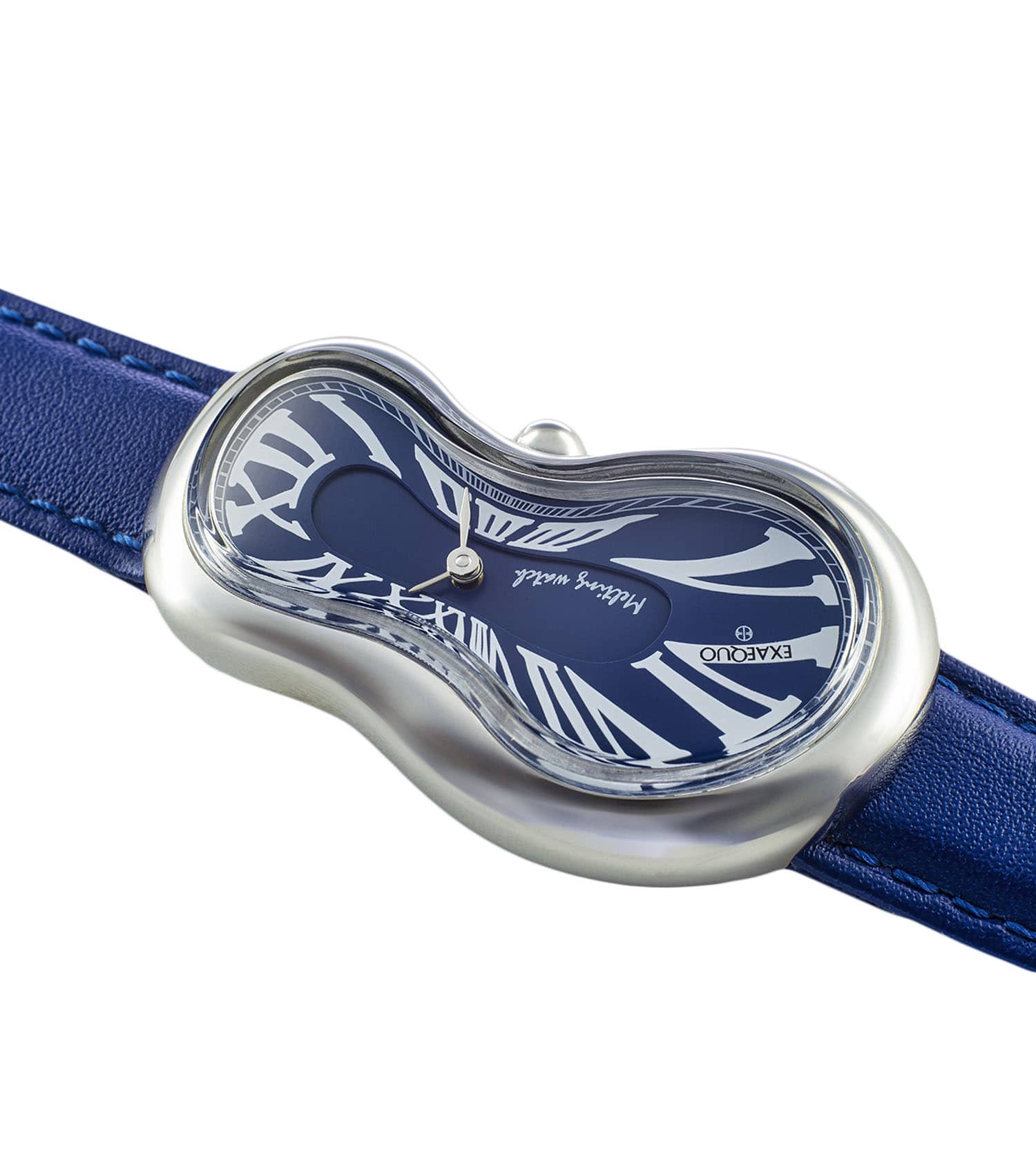 Unisex Classic Melting Watch Ronda 751-1 Watch 47x28mm