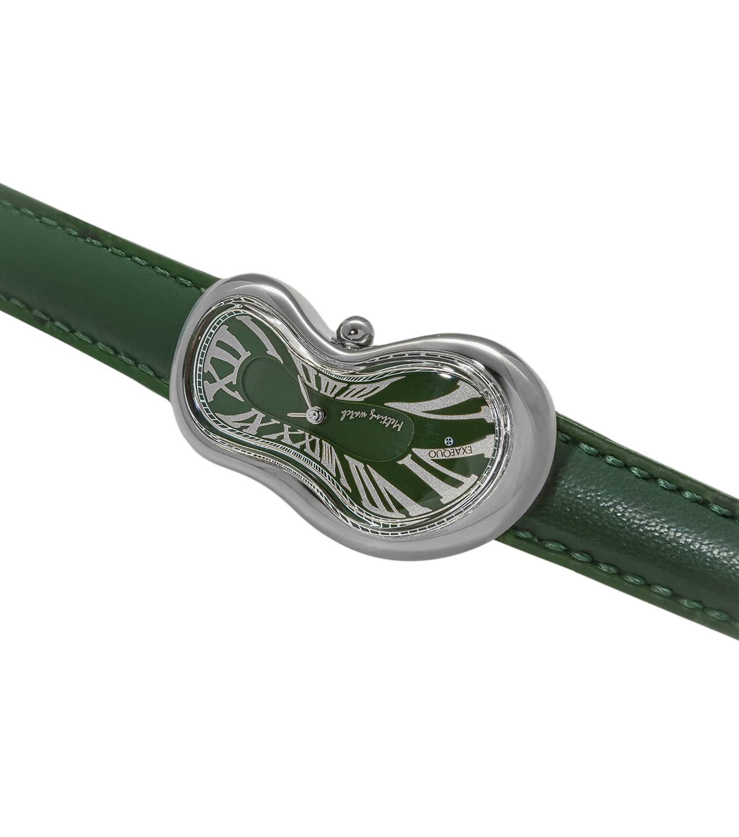 Unisex Classic Melting Watch Ronda 751-1 Watch 47x28mm