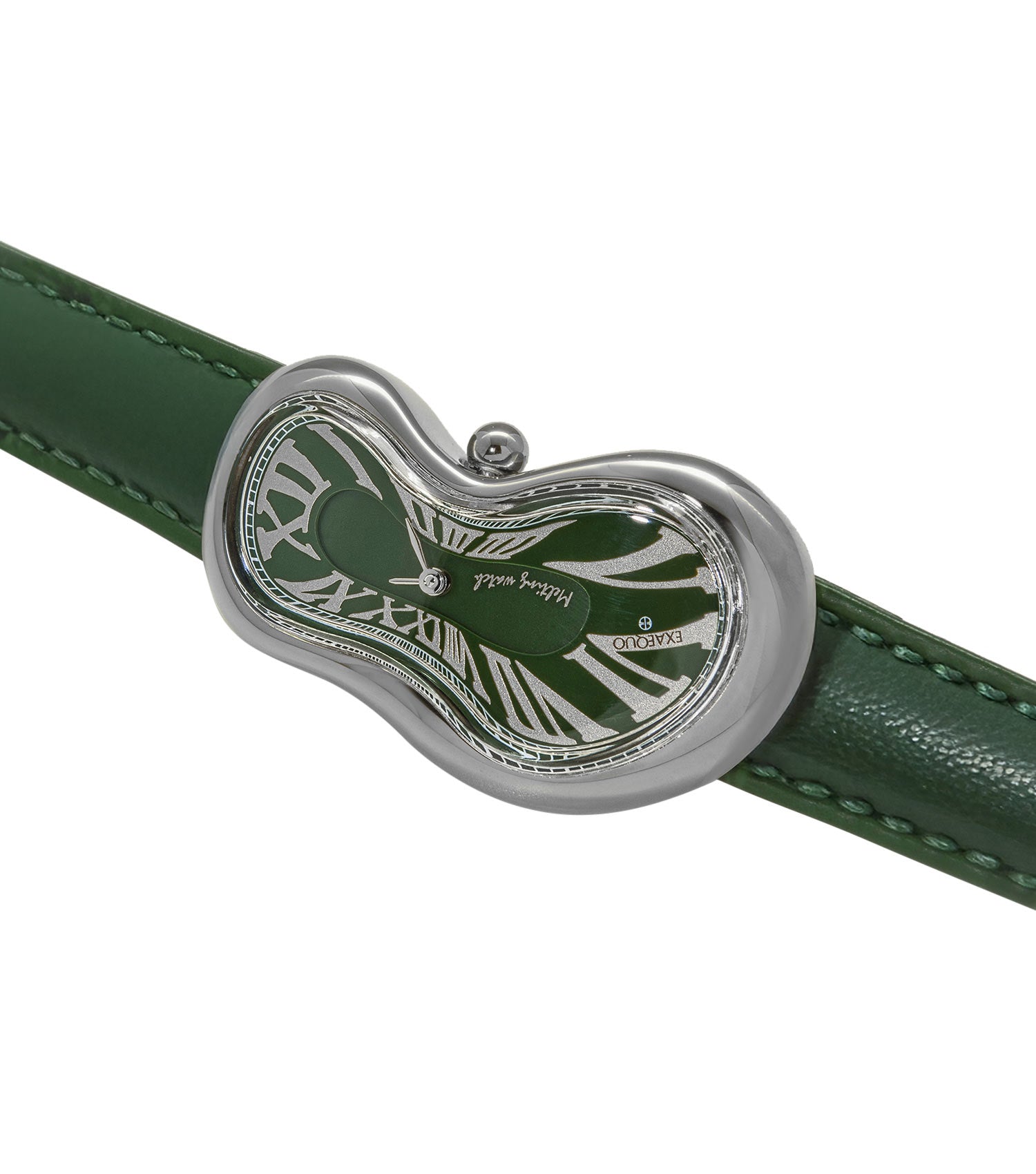 Unisex Classic Melting Watch Ronda 751-1 Watch 47x28mm