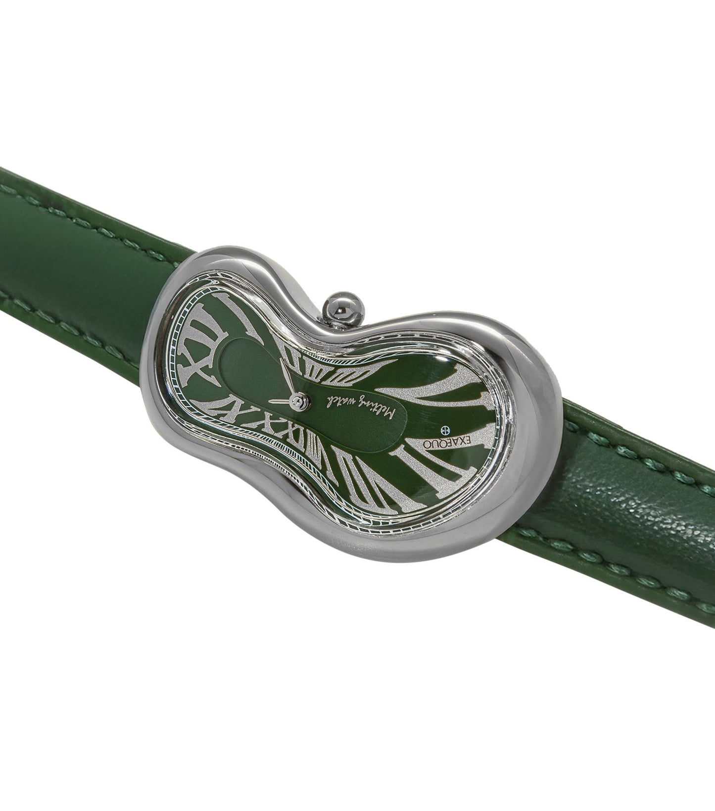 Unisex Classic Melting Watch Ronda 751-1 Watch 47x28mm