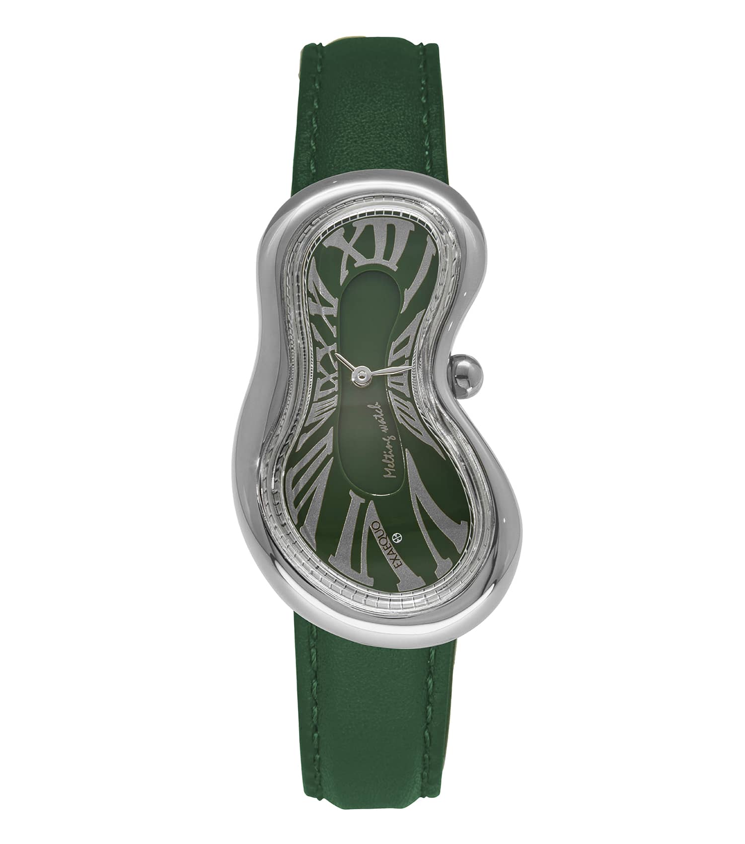 Unisex Classic Melting Watch Ronda 751-1 Watch 47x28mm