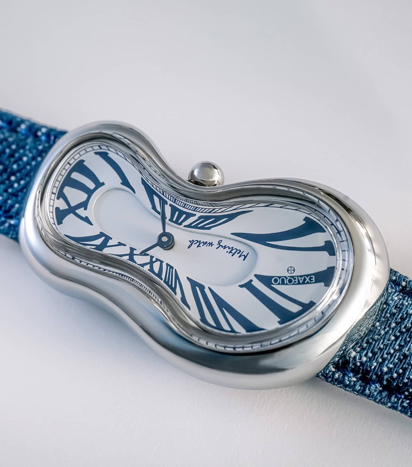 Unisex Classic Melting Watch Ronda 751-1  47x28MM