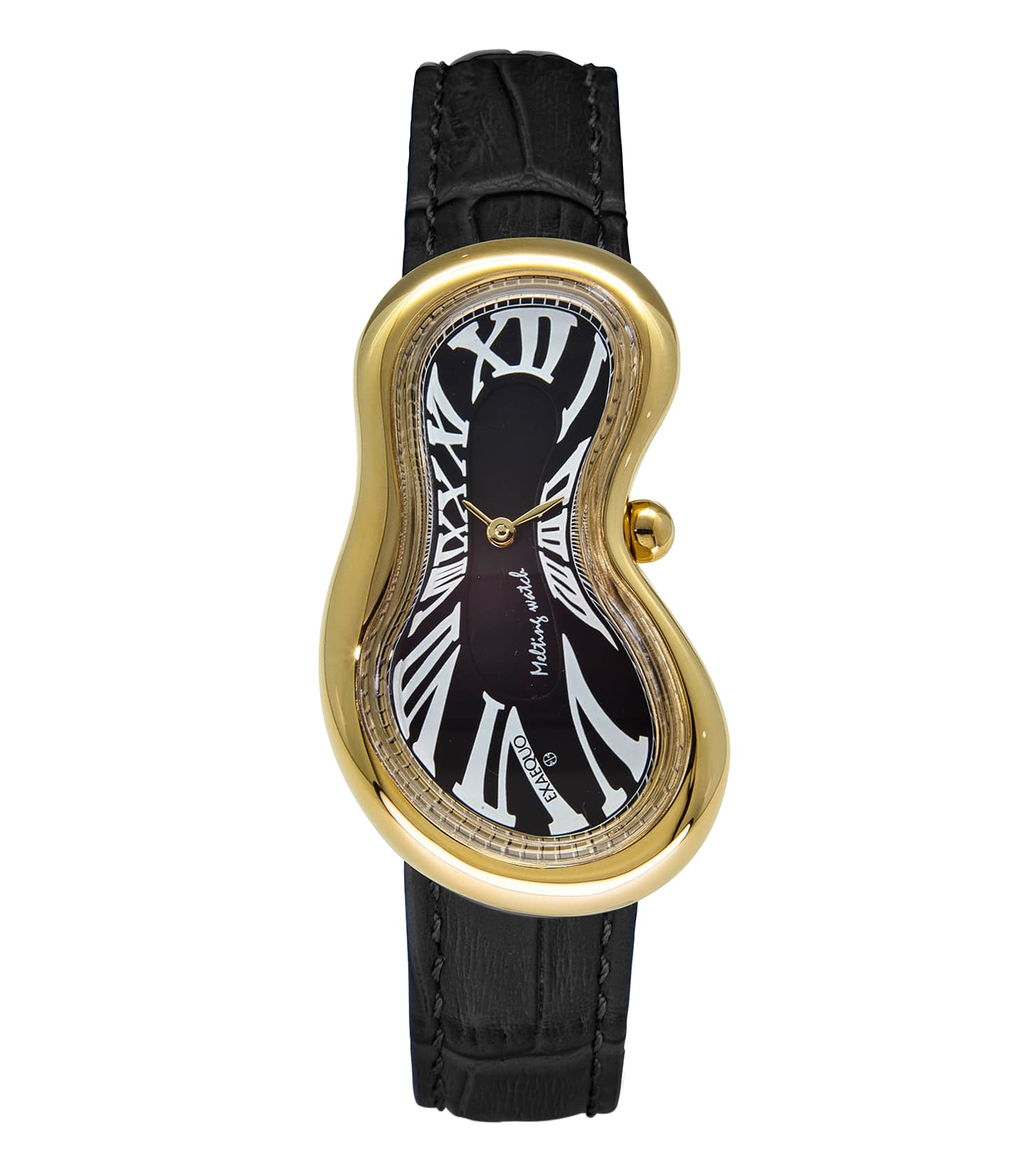 Unisex Classic Melting Watch Ronda 751-1 Watch 47x28mm