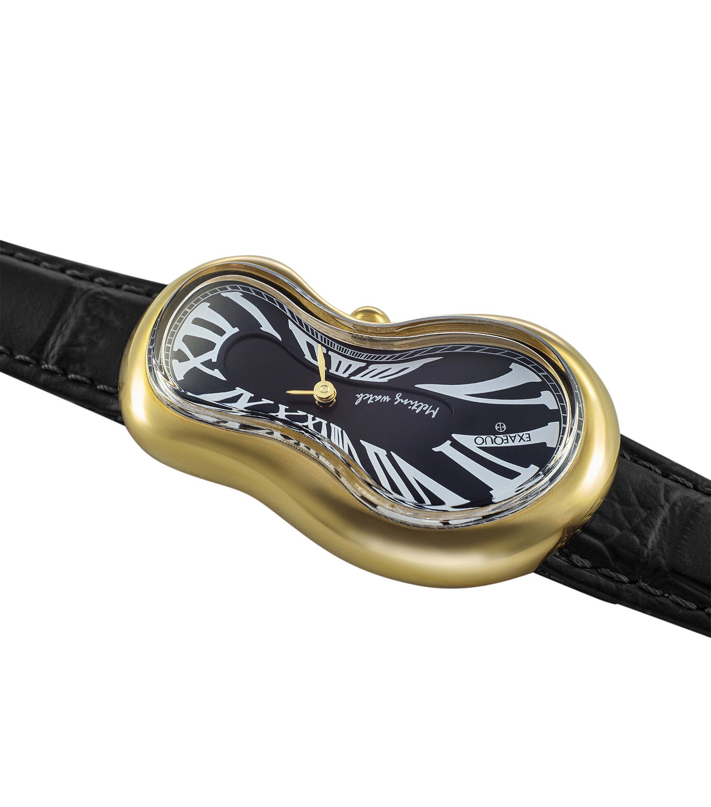 Unisex Classic Melting Watch Ronda 751-1 Watch 47x28mm