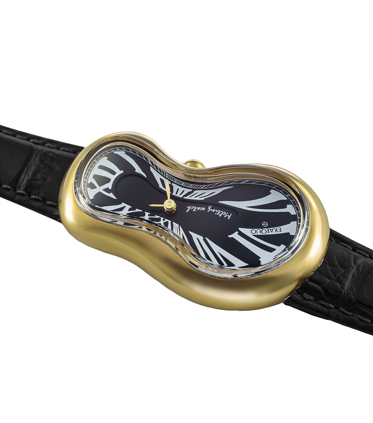 Unisex Classic Melting Watch Ronda 751-1 Watch 47x28mm