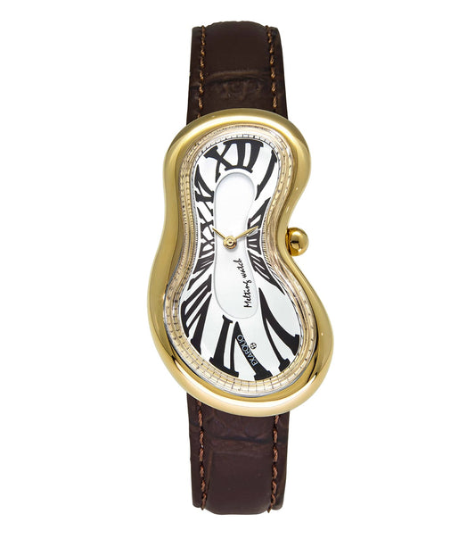 Unisex Classic Melting Watch Ronda 751-1 Watch 47x28mm