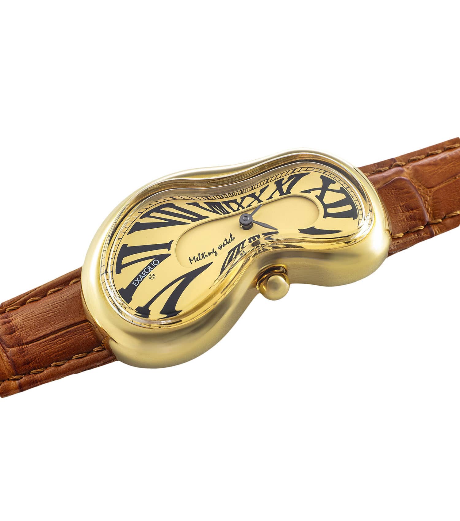 Unisex Classic Melting Watch Ronda 751-1 Watch 47x28mm