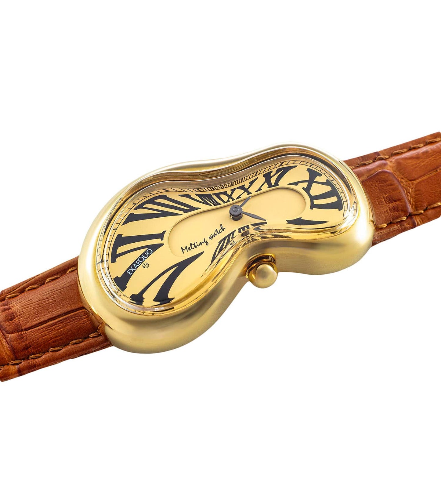 Unisex Classic Melting Watch Ronda 751-1 Watch 47x28mm