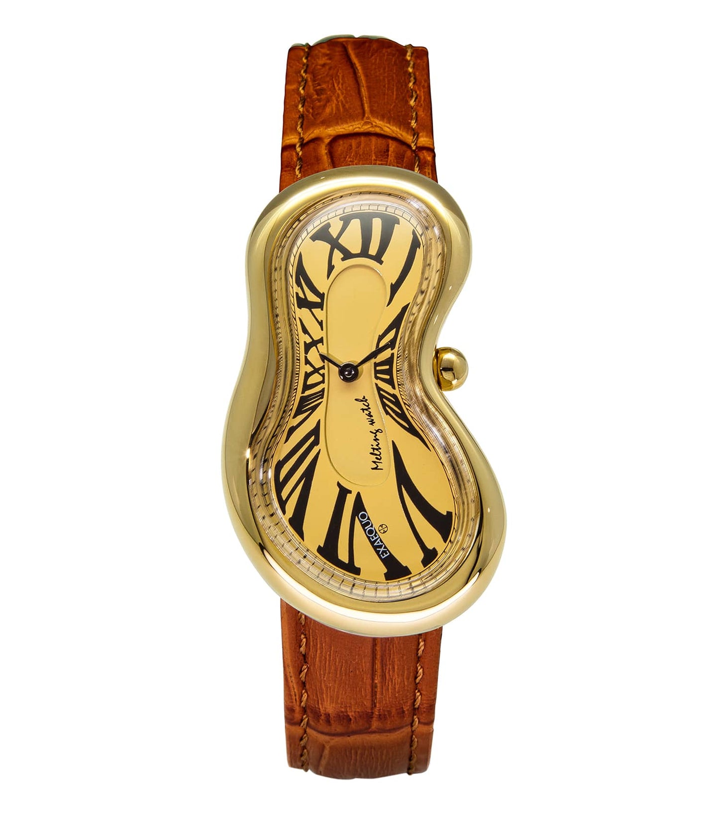Unisex Classic Melting Watch Ronda 751-1 Watch 47x28mm