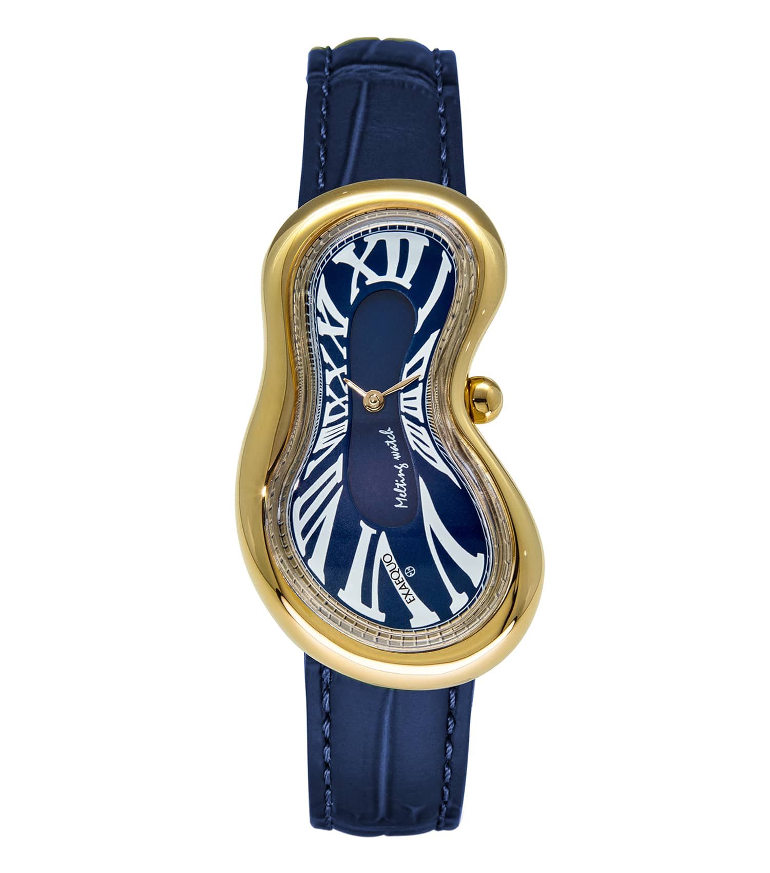 Unisex Classic Melting Watch Ronda 751-1 Watch 47x28mm