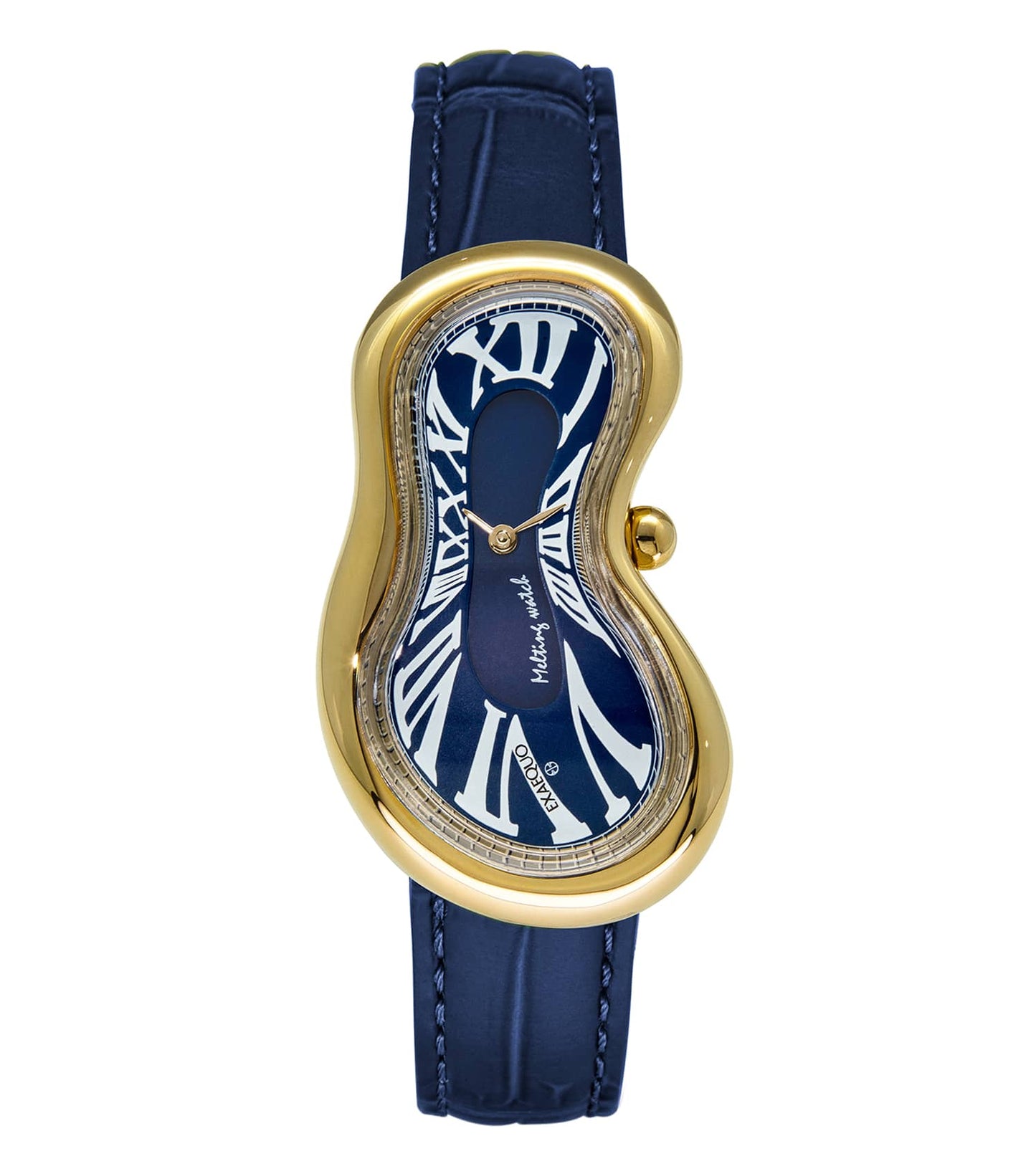 Unisex Classic Melting Watch Ronda 751-1 Watch 47x28mm