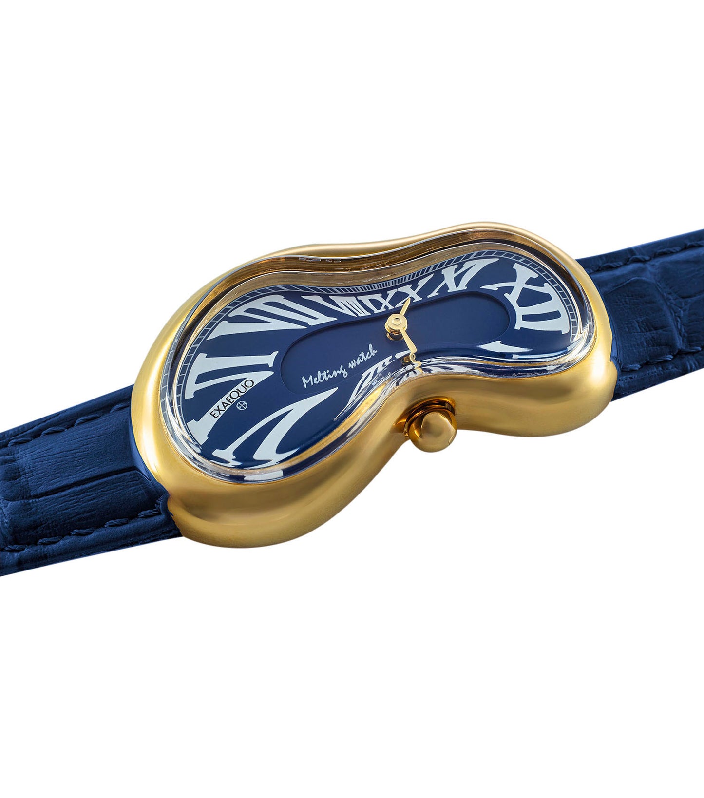 Unisex Classic Melting Watch Ronda 751-1 Watch 47x28mm