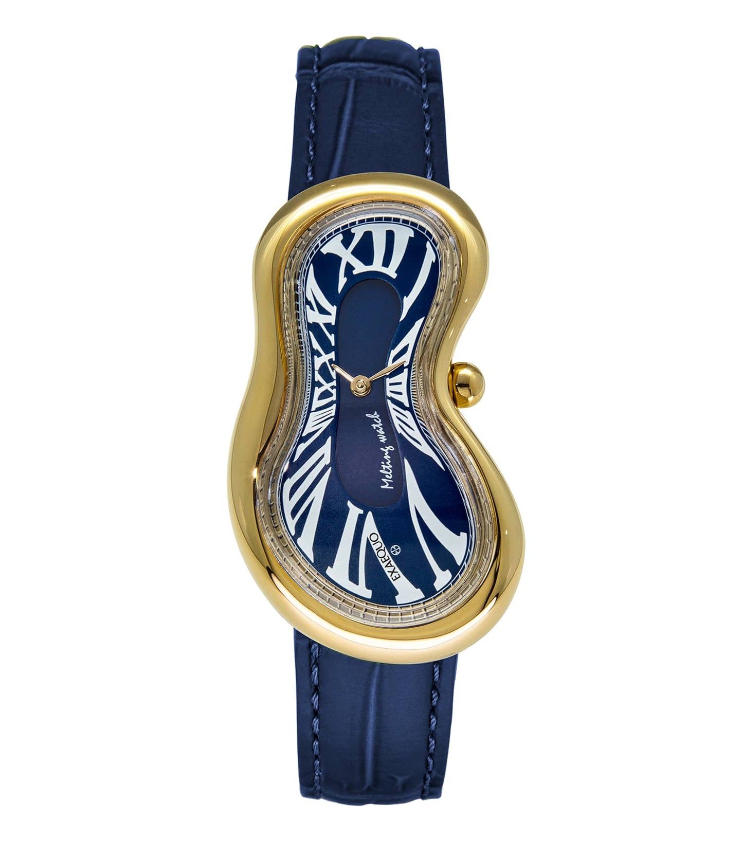 Unisex Classic Melting Watch Ronda 751-1 Watch 47x28mm