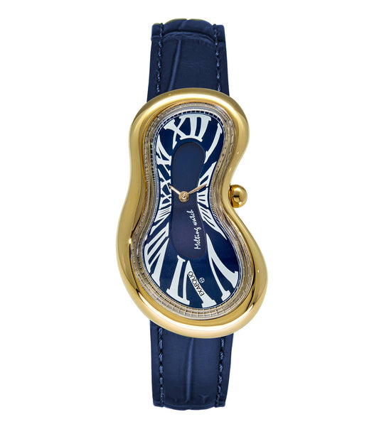 Unisex Classic Melting Watch Ronda 751-1 Watch 47x28mm
