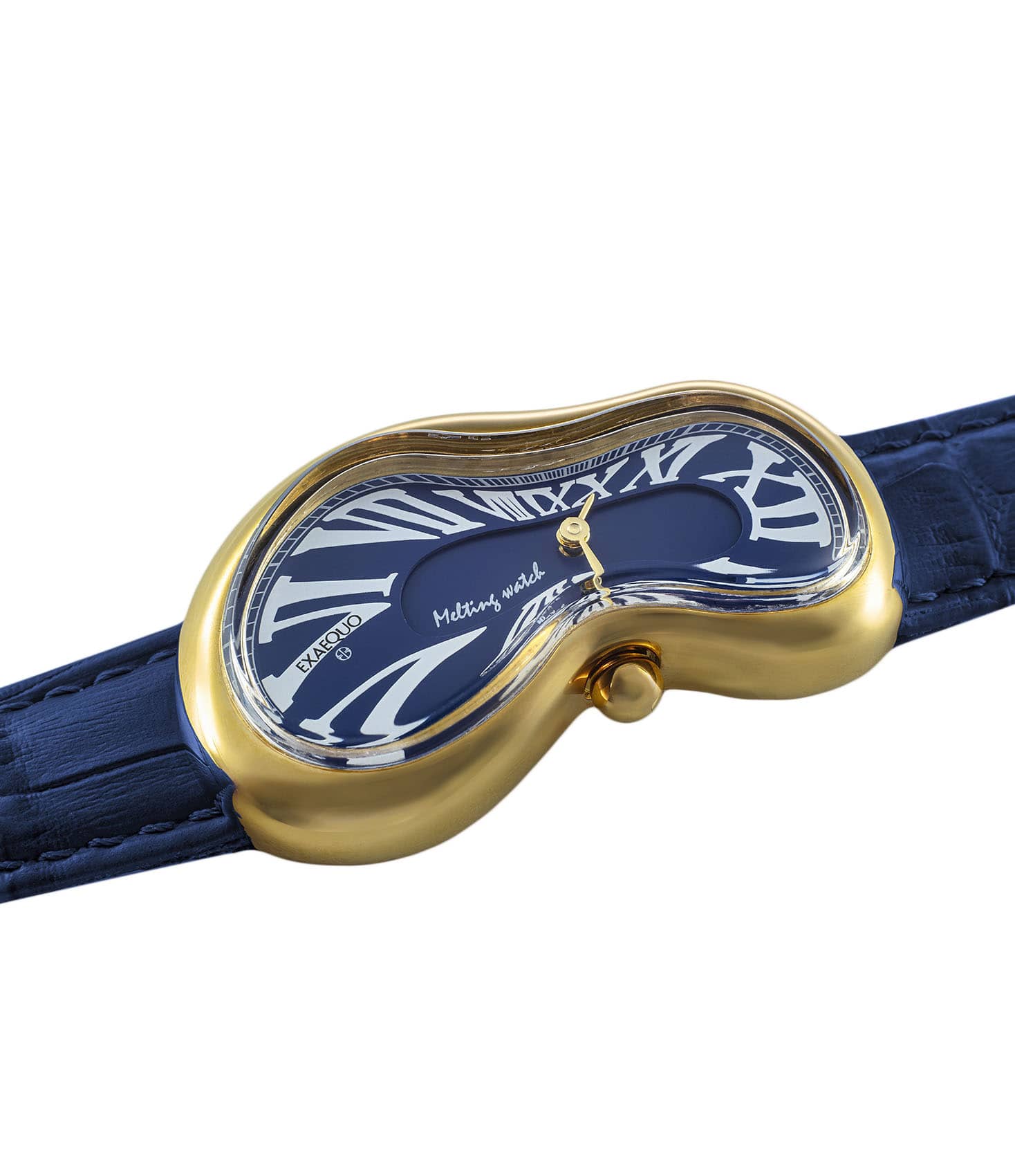 Unisex Classic Melting Watch Ronda 751-1 Watch 47x28mm