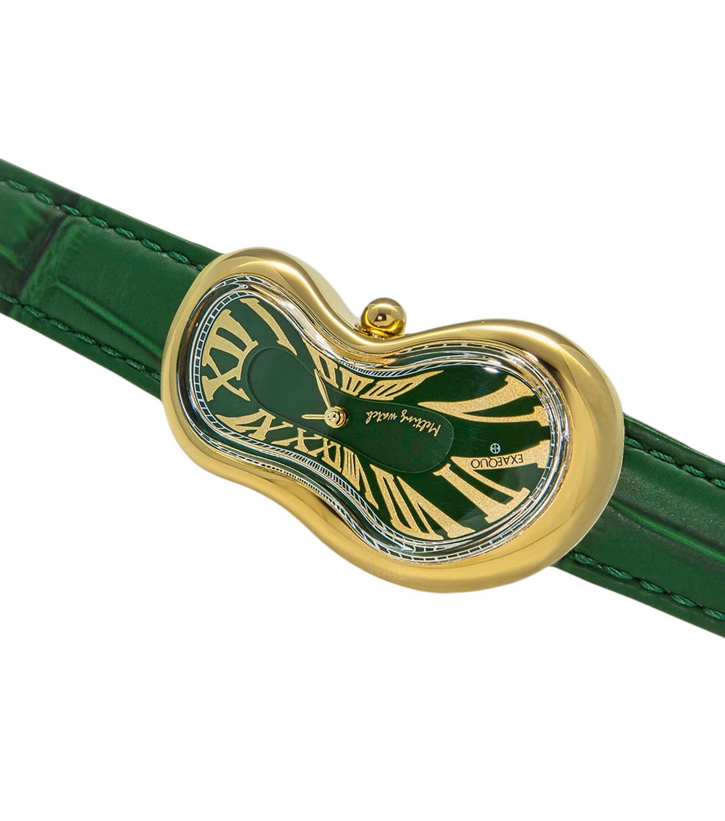 Unisex Classic Melting Watch Ronda 751-1 Watch 47x28mm