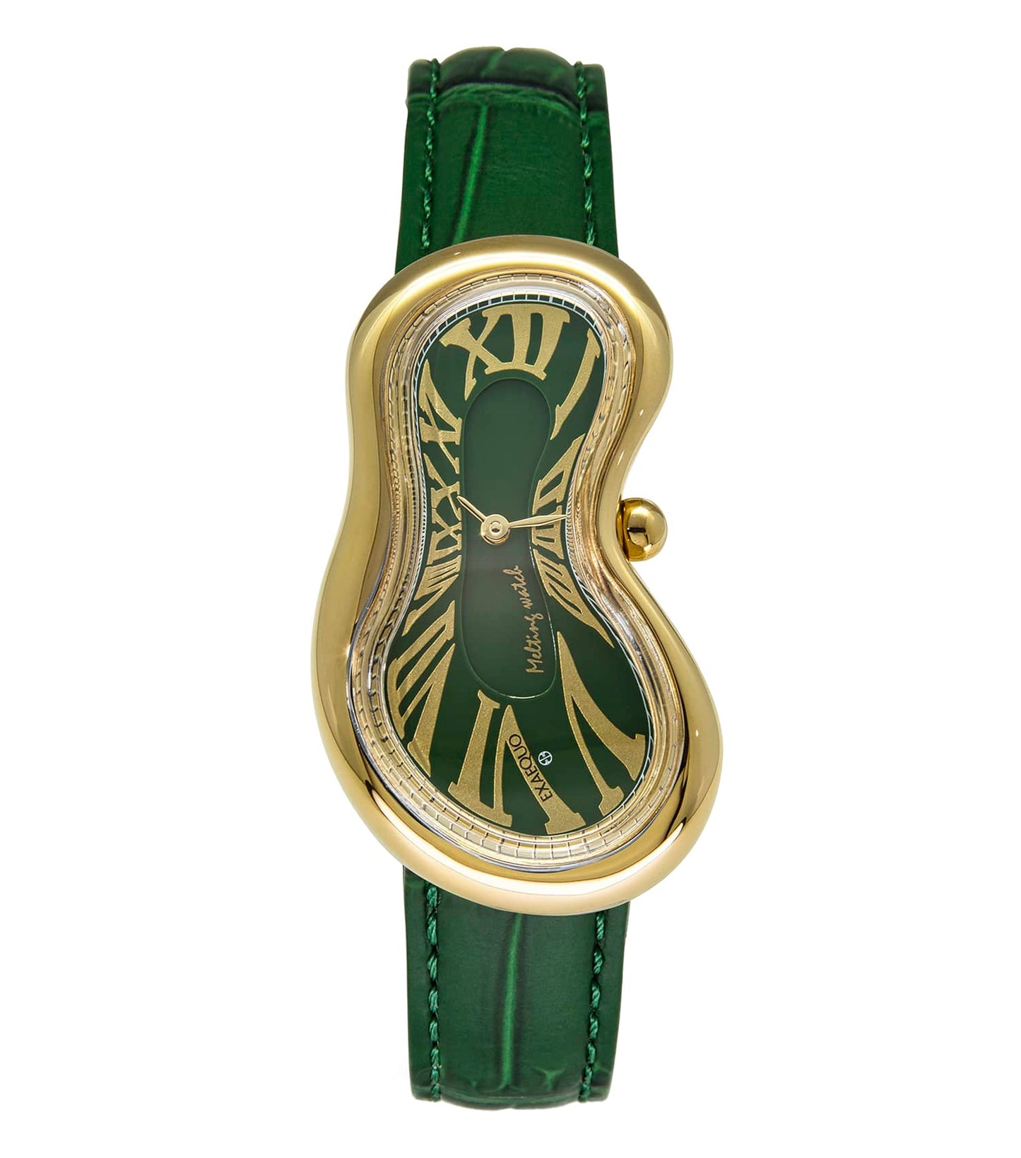 Unisex Classic Melting Watch Ronda 751-1 Watch 47x28mm