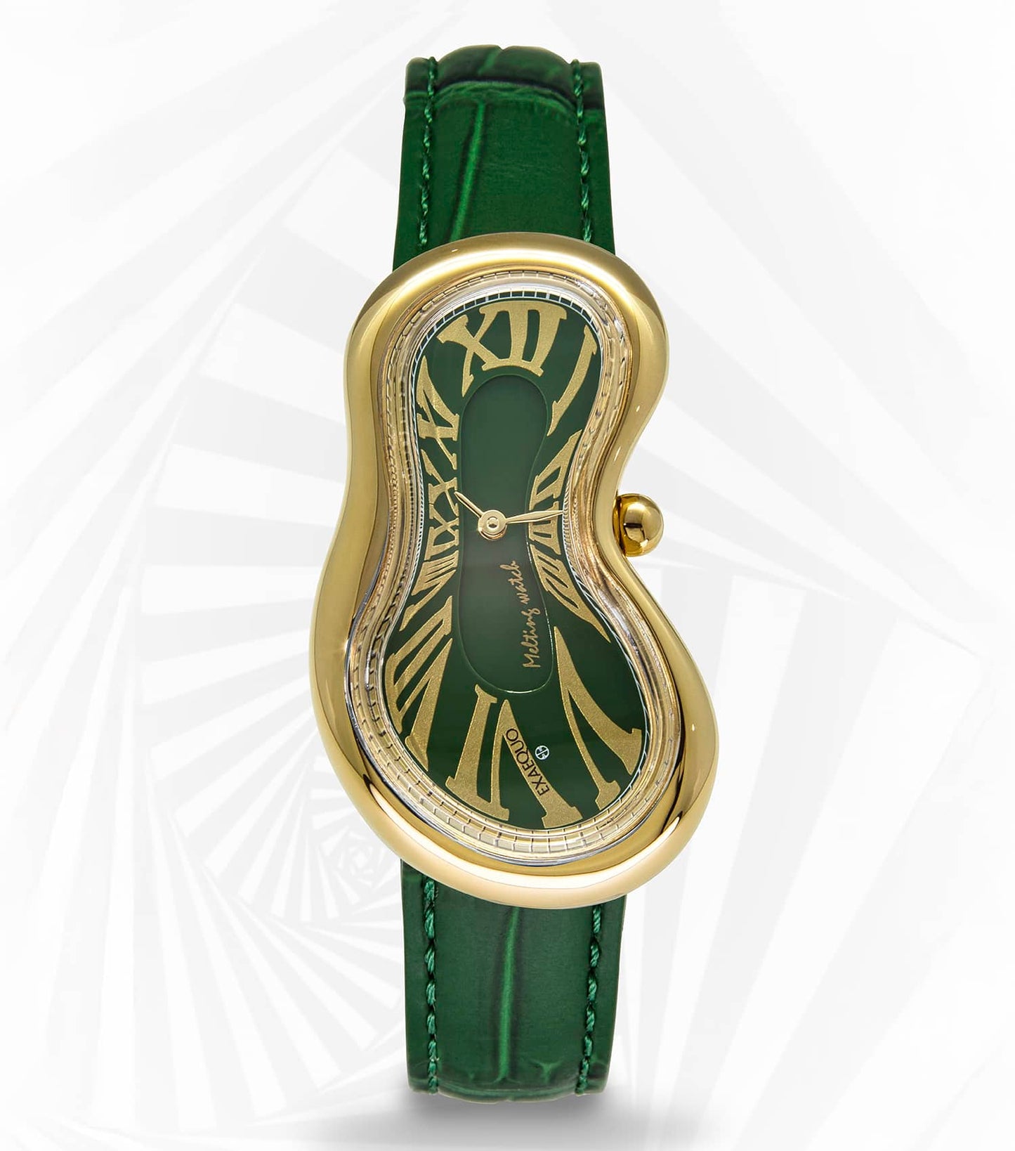 Unisex Classic Melting Watch Ronda 751-1 Watch 47x28mm