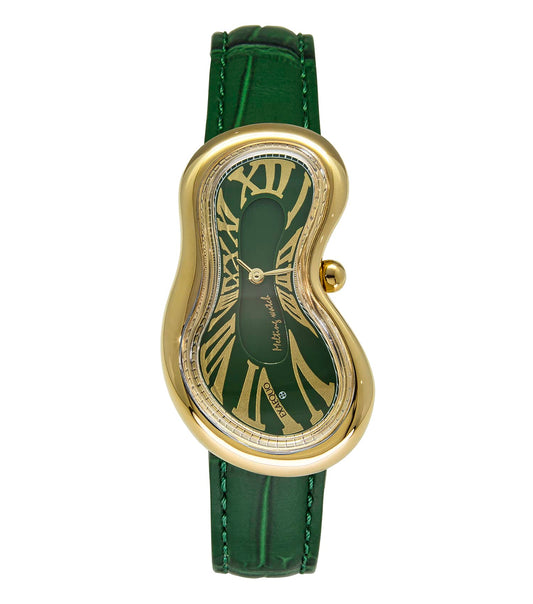 Unisex Classic Melting Watch Ronda 751-1 Watch 47x28mm