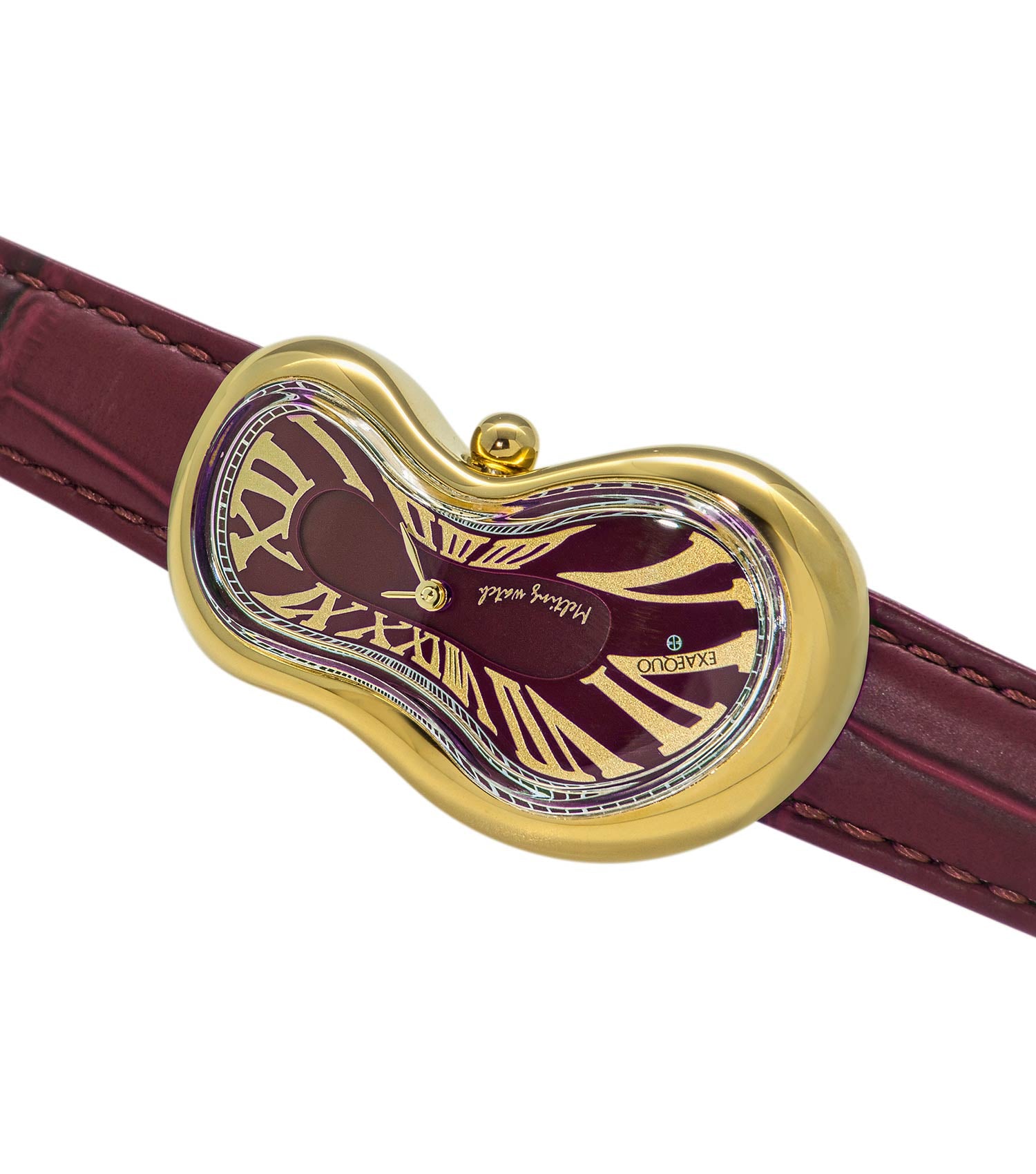Unisex Classic Melting Watch Ronda 751-1 Watch 47x28mm