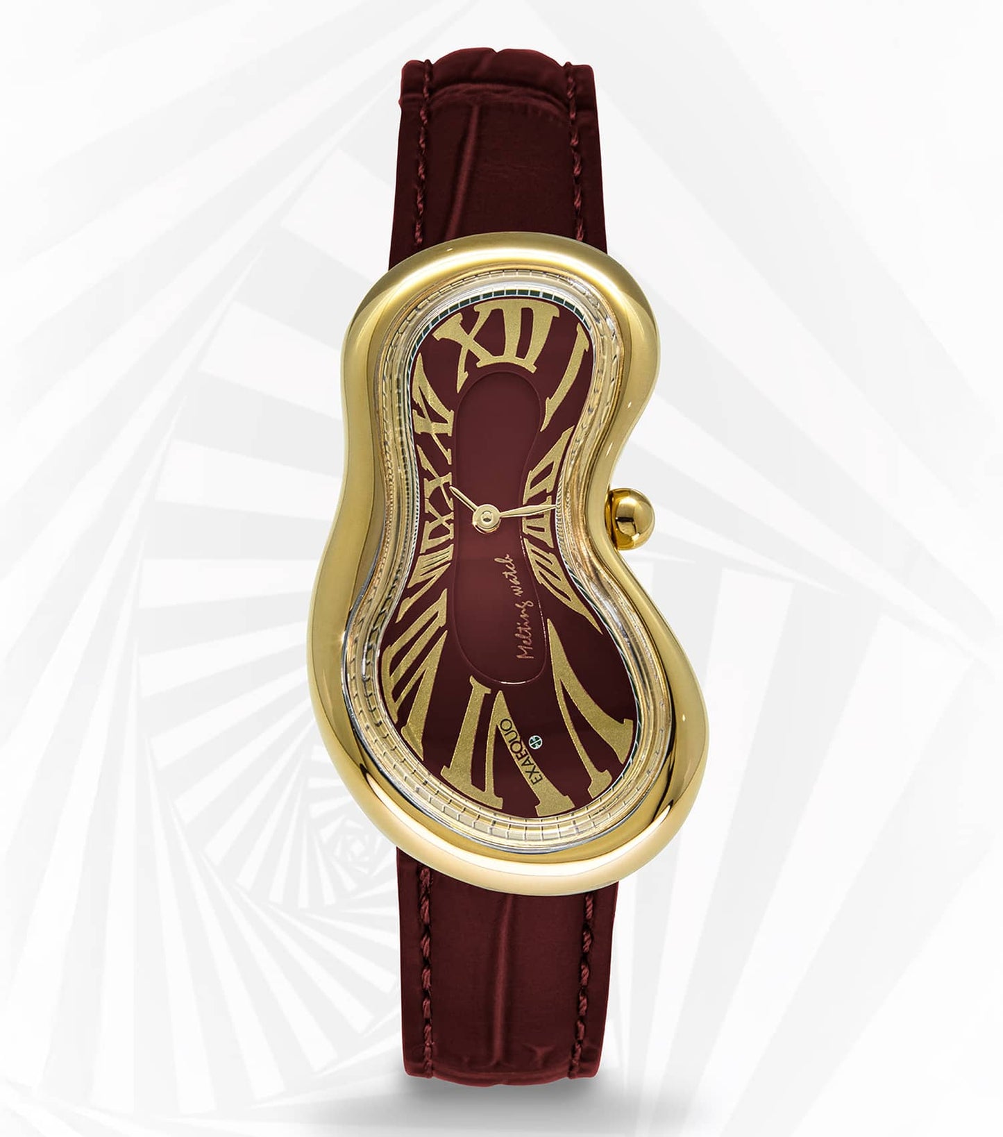 Unisex Classic Melting Watch Ronda 751-1 Watch 47x28mm