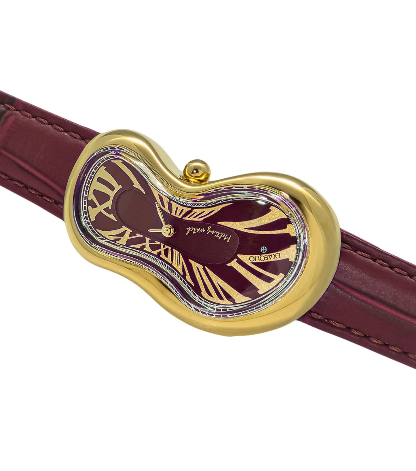 Unisex Classic Melting Watch Ronda 751-1 Watch 47x28mm