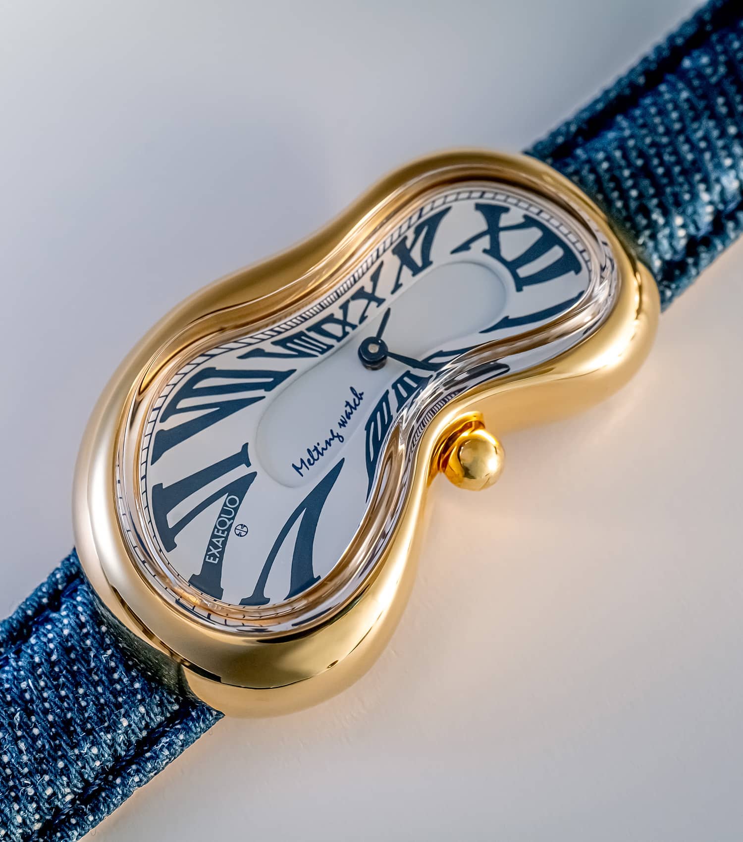 Unisex Classic Melting Watch Ronda 751-1  47x28MM