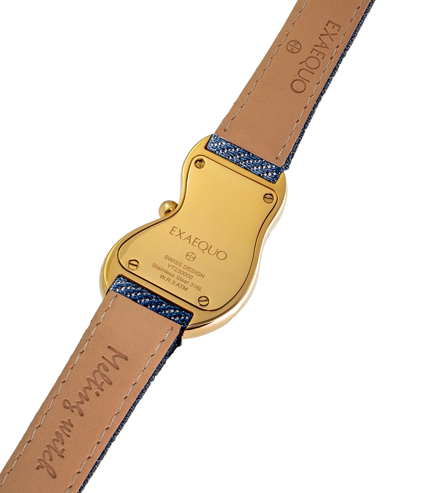 Unisex Classic Melting Watch Ronda 751-1  47x28MM