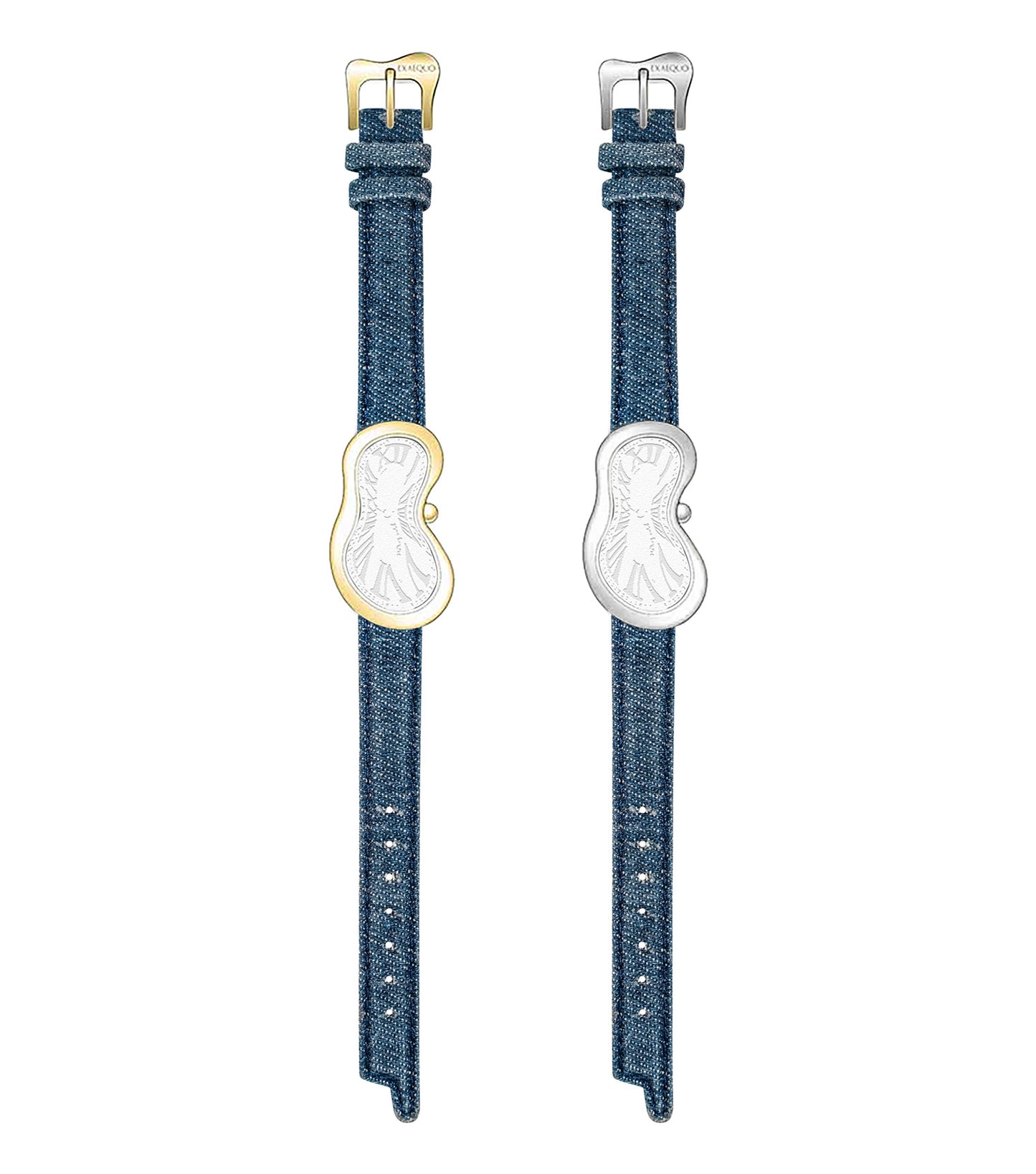 Unisex Classic Melting Watch Ronda 751-1  47x28MM