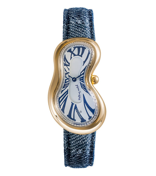 Unisex Classic Melting Watch Ronda 751-1  47x28MM