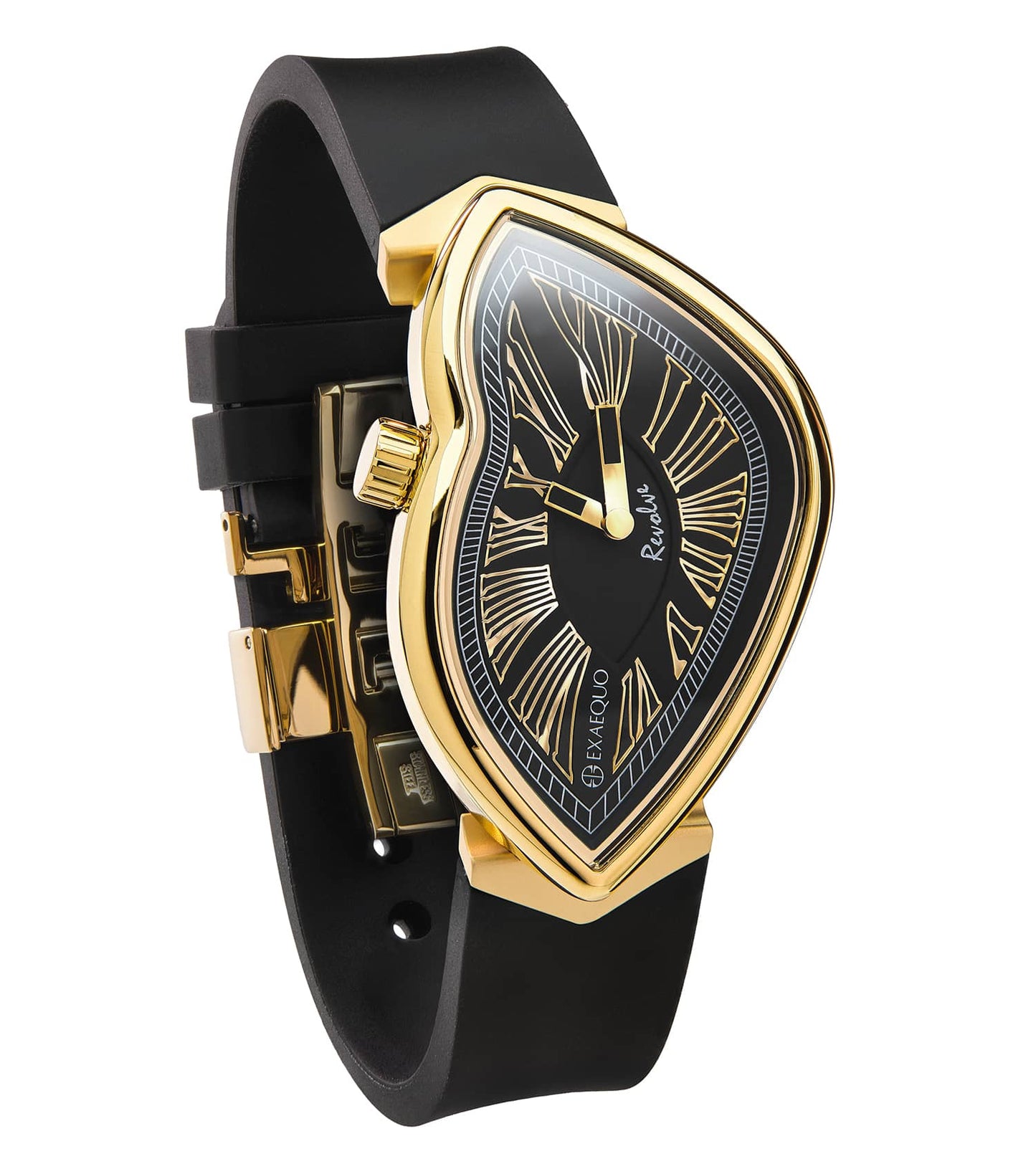 Unisex Revolve Melting Watch Ronda 751-1  51.2x33MM