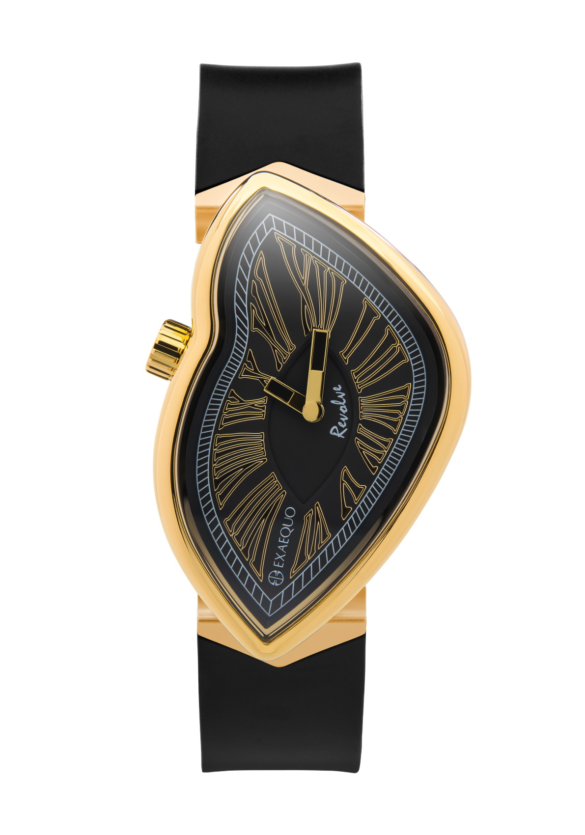Unisex Revolve Melting Watch Ronda 751-1  51.2x33MM