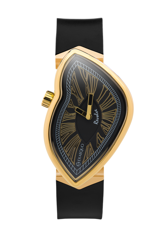 Unisex Revolve Melting Watch Ronda 751-1  51.2x33MM