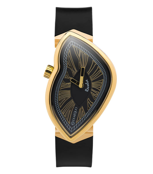 Unisex Revolve Melting Watch Ronda 751-1  51.2x33MM