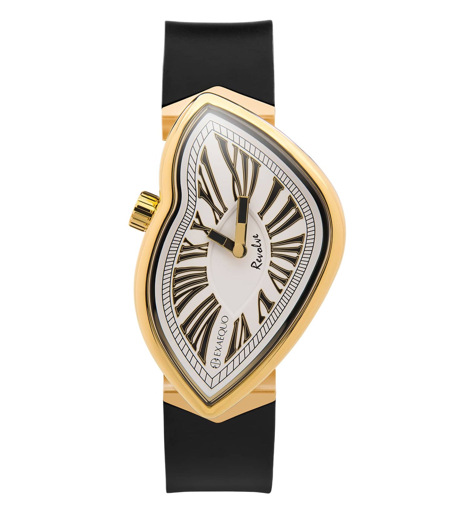 Unisex Revolve Melting Watch Ronda 751-1  51.2x33MM