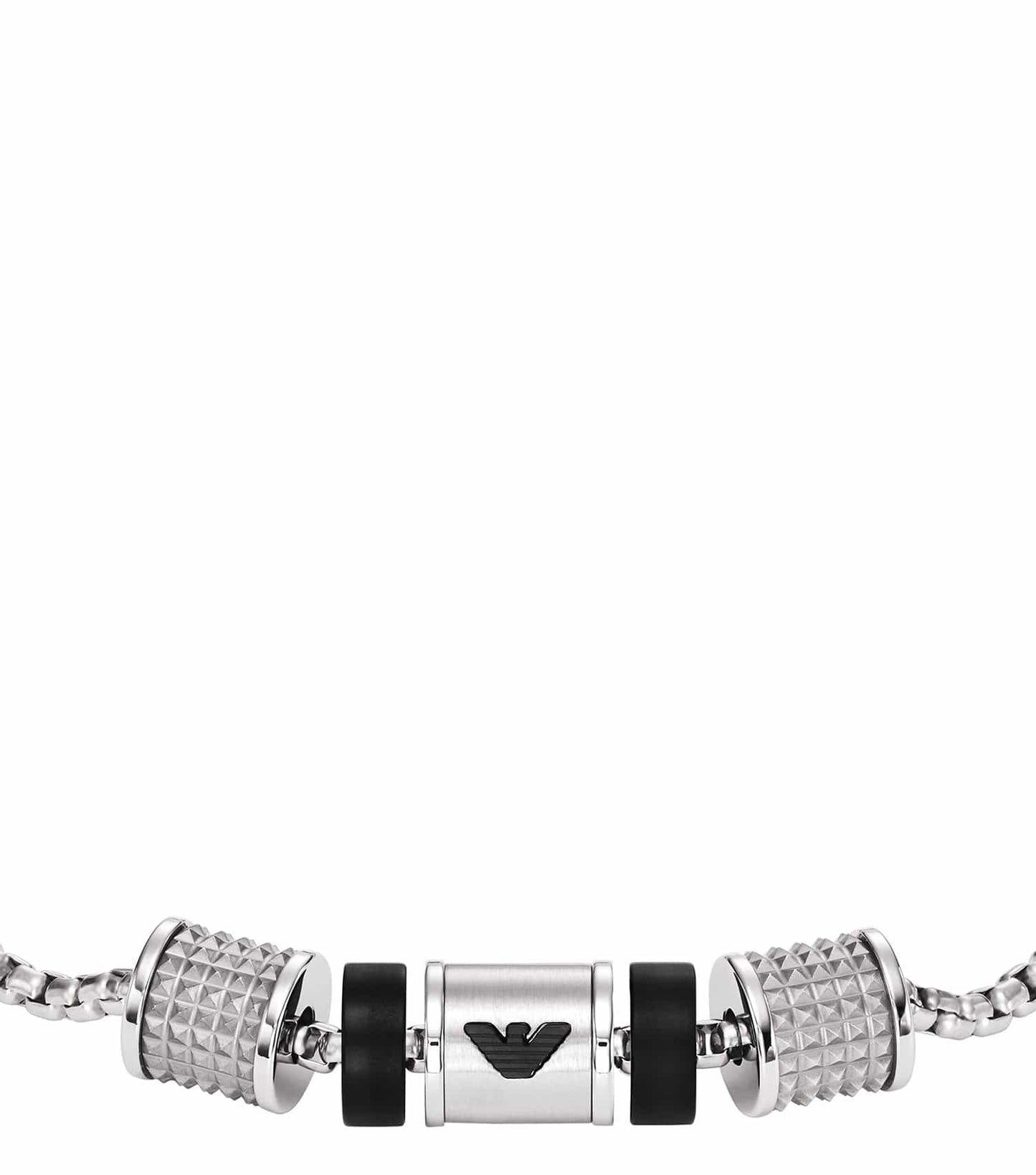 Men Couples Bracelet Silver Stainless Steel
