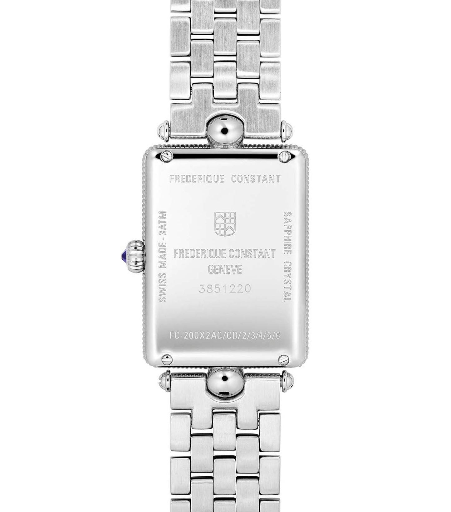 Art Deco Silver  Analog Watch Women