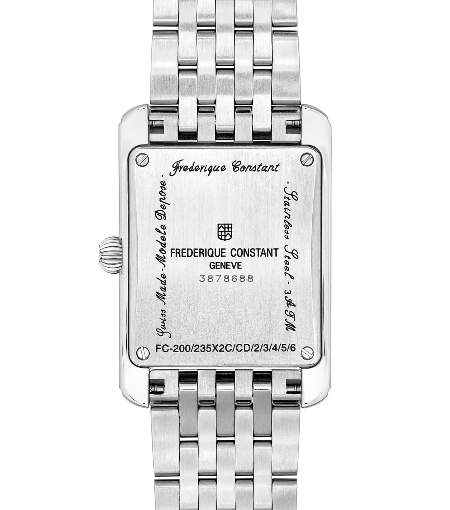 Classics Carree Small Seconds Quartz Watch Women