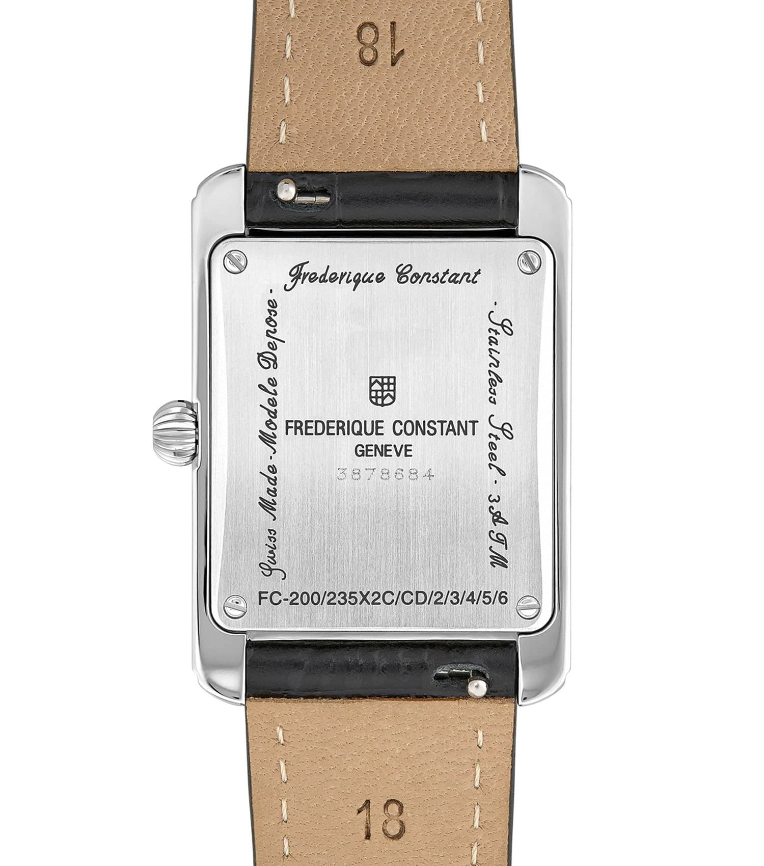 Classics Carree Small Seconds Quartz Watch Women